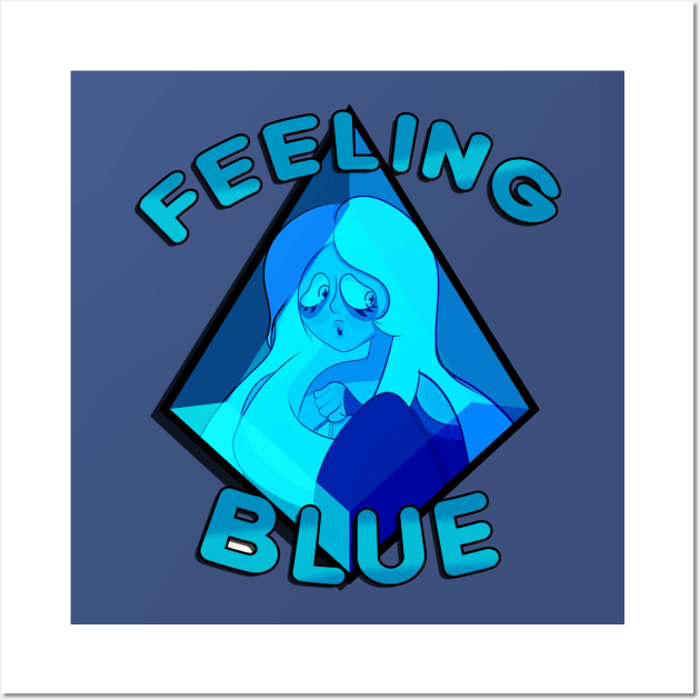 Blue Diamond 2 Wall Art by Shrew_Boi